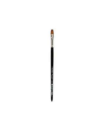 Synthetic Kolinsky Flat Watercolor Brush Size 6