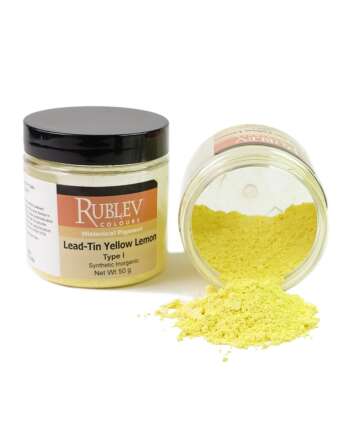 Rublev Colours Lead-Tin Yellow Lemon (Type I) Pigment Powder