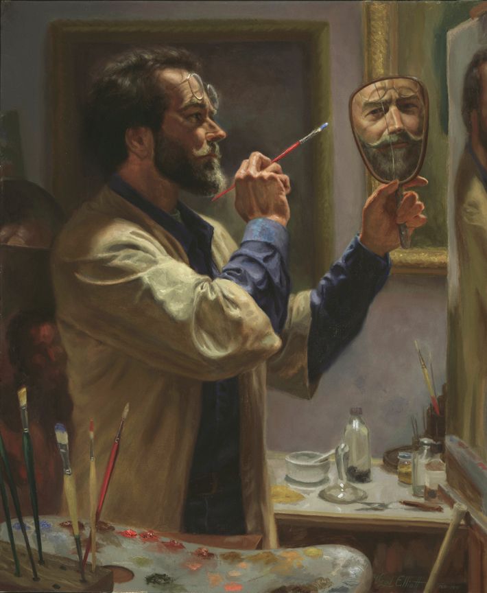 Rublev Colours Mars Brown, Transparent Iron Oxides, and Chromium Oxide Green Oil Paints